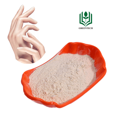 ผงเคราตินเปปไทด์สีเหลืองอ่อน Cas No.68238-35-7 เพื่อสุขภาพเล็บ